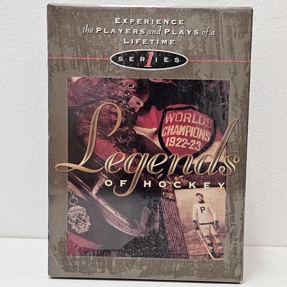 NHL 1922-23 World's Champions Legends of Hockey Series 1 VHS Tape Box Set - Picture 15 of 16